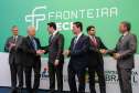 O Governador Carlos Massa Ratinho Junior e o ministro da Justiça e Segurança Pública, Sergio Moro, inauguram nesta segunda-feira (16), em Foz do Iguaçu, as operações do Fronteira Tech na Ponte Internacional da Amizade, que liga Foz do Iguaçu/PR à Ciudad del Este/PY. A iniciativa promover o uso de tecnologias digitais com foco na segurança pública. Foz do Iguaçu, 16/12/2019 - Foto: Geraldo Bubniak/AEN