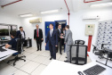 O Governador Carlos Massa Ratinho Junior e o ministro da Justiça e Segurança Pública, Sergio Moro, inauguram nesta segunda-feira (16), em Foz do Iguaçu, as operações do Fronteira Tech na Ponte Internacional da Amizade, que liga Foz do Iguaçu/PR à Ciudad del Este/PY. A iniciativa promover o uso de tecnologias digitais com foco na segurança pública. Foz do Iguaçu, 16/12/2019 - Foto: Geraldo Bubniak/AEN