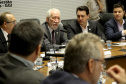 Governador Carlos Massa Ratinho Junior em reunião com os secretários. Curitiba,17/12/2019 Foto:Jaelson Lucas / AEN