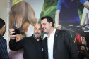 O governador Carlos Massa Ratinho Junior confirmou nesta terça-feira (17), durante evento no Palácio Iguaçu, um grande pacote voltado para o meio ambiente e a sustentabilidade. Foram destinados, entre liberações diretas e convênios, R$ 65 milhões para 149 municípios do Estado. Foto: Arnaldo Alves/AEN