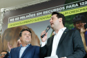 O governador Carlos Massa Ratinho Junior confirmou nesta terça-feira (17), durante evento no Palácio Iguaçu, um grande pacote voltado para o meio ambiente e a sustentabilidade. Foram destinados, entre liberações diretas e convênios, R$ 65 milhões para 149 municípios do Estado.