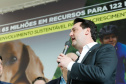 O governador Carlos Massa Ratinho Junior confirmou nesta terça-feira (17), durante evento no Palácio Iguaçu, um grande pacote voltado para o meio ambiente e a sustentabilidade. Foram destinados, entre liberações diretas e convênios, R$ 65 milhões para 149 municípios do Estado.