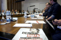 Governador Carlos Massa Ratinho Junior em reunião com os secretários. Curitiba,17/12/2019 Foto:Jaelson Lucas / AEN