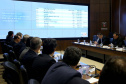 Governador Carlos Massa Ratinho Junior em reunião com os secretários. Curitiba,17/12/2019 Foto:Jaelson Lucas / AEN