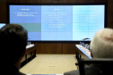 Governador Carlos Massa Ratinho Junior em reunião com os secretários. Curitiba,17/12/2019 Foto:Jaelson Lucas / AEN