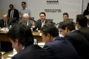 Governador Carlos Massa Ratinho Junior em reunião com os secretários. Curitiba,17/12/2019 Foto:Jaelson Lucas / AEN