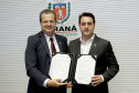 Governador Carlos Massa Ratinho Junior da posse aos novos conselheiros  do Conselho Paranaense de Ciência e tecnologia. Curitiba,17/12/2019 Foto:Jaelson Lucas / AEN