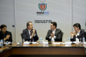Governador Carlos Massa Ratinho Junior da posse aos novos conselheiros  do Conselho Paranaense de Ciência e tecnologia. Curitiba,17/12/2019 Foto:Jaelson Lucas / AEN