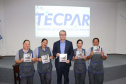 No “Dia D” de combate à dengue organizado pelo Governo do Estado, nesta quarta-feira (18), a incubadora do Instituto de Tecnologia do Paraná (Tecpar) recebe uma nova empresa – a Forrest Brasil Tecnologia, que desenvolveu um projeto inovador para ataque ao mosquito Aedes aegypti.Foto: Tecpar