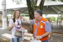 O município de Quinta do Sol, que está em epidemia e com 179 casos confirmados da doença, recebeu o secretário de Estado da Saúde, Beto Preto, que falou com a comunidade, profissionais de saúde sobre a importância de ações e mutirões de limpeza e eliminação de criadouros do mosquito.Foto: Gilson Abreu/AEN