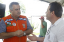 O município de Quinta do Sol, que está em epidemia e com 179 casos confirmados da doença, recebeu o secretário de Estado da Saúde, Beto Preto, que falou com a comunidade, profissionais de saúde sobre a importância de ações e mutirões de limpeza e eliminação de criadouros do mosquito.Foto: Gilson Abreu/AEN