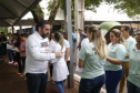 O município de Quinta do Sol, que está em epidemia e com 179 casos confirmados da doença, recebeu o secretário de Estado da Saúde, Beto Preto, que falou com a comunidade, profissionais de saúde sobre a importância de ações e mutirões de limpeza e eliminação de criadouros do mosquito.Foto: Gilson Abreu/AEN