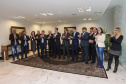 O Governador Carlos Massa Ratinho Junior assina nesta quarta-feira (18),  no Palácio Iguaçu, em Curitiba, junto a União o termo de renovação da cessão da residência oficial de veraneio do Executivo estadual para a implantação da Escola do Mar.  Curitiba, 18/12/2019 - Foto: Geraldo Bubniak/AEN