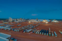 O Porto de Paranaguá embarca nesta semana a primeira carga de DDGS, um coproduto do processamento do milho para a fabricação de etanol – o que sobra do grão. A operação será um teste para que o produto passe a entrar na rotina das exportações paranaenses a granel. Neste primeiro lote, 27,5 mil toneladas serão levadas à Inglaterra pelo navio Interlink Acuity.Foto: Divulgação/INPASA