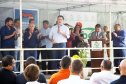 A instalação de uma indústria de alimentos vai gerar 650 empregos diretos em Cambé, na Região Metropolitana de Londrina, Norte do Paraná. O investimento de R$ 170 milhões é do Grupo Muffato e foi anunciado nesta sexta-feira (20) em evento com o governador Carlos Massa Ratinho Junior e o diretor da empresa, Everton Muffato, realizado na prefeitura de Cambé.