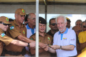 O vice governador Darci Piana participa neste sábado (21), do Lançamento do  Verão Maior 2019/2020. O evento acontece em Matinhos  e marca o início das ações dos órgãos estaduais no Litoral e nas praias de água doce nas Costas Oeste, Norte e Noroeste, durante toda a temporada até 1º de março.  Matinhos, 21/12/2019 -  Foto: Geraldo Bubniak/AEN