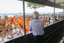 O vice governador Darci Piana participa neste sábado (21), do Lançamento do  Verão Maior 2019/2020. O evento acontece em Matinhos  e marca o início das ações dos órgãos estaduais no Litoral e nas praias de água doce nas Costas Oeste, Norte e Noroeste, durante toda a temporada até 1º de março.  Matinhos, 21/12/2019 -  Foto: Geraldo Bubniak/AEN