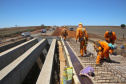 Os recursos deste financiamento serão utilizados em obras de infraestrutura e
logística, urbanização do Litoral e também nas áreas de segurança e agricultura. Foto:Jaelson Lucas / AEN