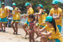 O esporte chegou na operação Verão Maior para agitar e esquentar ainda mais o clima nas areias do Litoral paranaense. Muitas atividades esportivas, recreativas e de entretenimento são ofertadas aos turistas, veranistas e a comunidade local a partir de quarta-feira (08). As atividades são coordenadas pela Superintendência Estadual do Esporte. Foto: Thiago Chas/Esporte Paraná