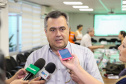 Reunião do Comitê Intersetorial do Controle da Dengue no Paraná, na Secretaria de Estado da Saúde, para alinhar novas ações de combate ao mosquito transmissor da doença em 2020.   09/01/2020  -  Foto: Geraldo Bubniak/AEN