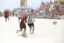 O vice-governador Darci Piana esteve neste sábado (11) no tradicional Futebol das Estrelas, em Matinhos, e destacou que a programação esportiva do Verão Maior é um vetor especial do turismo do Litoral e das praias de água doce do Estado. O Athletiba inaugural de 2020 deu largada a um calendário que engloba aulas de ginástica, torneios de vôlei, balonismo e muito mais. Foto: Gilson Abreu/AEN