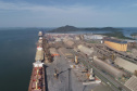 Janeiro é mês em que a produção se desenvolve no campo e a empresa pública Portos do Paraná aproveita para fazer manutenções e se preparar para movimentar a produção quando chegar o período de safra. Os silos públicos e as estruturas de uso comum aos terminais operadores do Corredor de Exportação do Porto de Paranaguá passam por uma revisão para operar a todo vapor, em 2020.Foto: Adubras Leandro/Arquivo Portos do Paraná