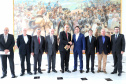 Visita embaixador de Israel Yossi Shelbi ao governador Carlos Massa Ratinho Junior. Foto Gilson Abreu