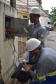 Equipes de combate a ligações irregulares e fraudes no sistema de medição de energia da Copel detectaram ao longo do ano passado, em todo o Paraná, 10.849 procedimentos irregulares realizados por consumidores – o equivalente a 43 casos confirmados por dia. Foto: Copel