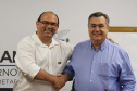 A nova diretoria do Conselho de Secretarias Municipais de Saúde do Paraná (Cosems) e o secretário estadual da Saúde, Beto Preto, firmaram nesta quinta-feira (16) a pactuação de um novo modelo de gestão da entidade, com uma sólida parceria com o Governo, especialmente com o fortalecimento da regionalização dos serviços de saúde. Foto:SESA
