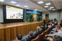 O Governador Carlos Massa Ratinho Junior lança nesta sexta-feira (17/01) o  projeto de transformação de subprodutos da agropecuária e da agroindústria em energias renováveis, no Biopark em Toledo. Serão implantadas uma usina de biometano (combustível veicular) e duas de geração de energia elétrica, a partir de dejetos suínos. Toledo, 17/01/2020 -  Foto: Geraldo Bubniak/AEN