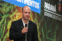 O Governador Carlos Massa Ratinho Junior lança nesta sexta-feira (17/01) o  projeto de transformação de subprodutos da agropecuária e da agroindústria em energias renováveis, no Biopark em Toledo. Serão implantadas uma usina de biometano (combustível veicular) e duas de geração de energia elétrica, a partir de dejetos suínos.Na foto, Christian Belt, gerente de Projetos da Mele. Toledo, 17/01/2020 -  Foto: Geraldo Bubniak/AEN