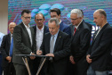 O Governador Carlos Massa Ratinho Junior lança nesta sexta-feira (17/01) o  projeto de transformação de subprodutos da agropecuária e da agroindústria em energias renováveis, no Biopark em Toledo. Serão implantadas uma usina de biometano (combustível veicular) e duas de geração de energia elétrica, a partir de dejetos suínos. Toledo, 17/01/2020 -  Foto: Geraldo Bubniak/AEN
