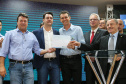 O Governador Carlos Massa Ratinho Junior lança nesta sexta-feira (17/01) o  projeto de transformação de subprodutos da agropecuária e da agroindústria em energias renováveis, no Biopark em Toledo. Serão implantadas uma usina de biometano (combustível veicular) e duas de geração de energia elétrica, a partir de dejetos suínos. Toledo, 17/01/2020 -  Foto: Geraldo Bubniak/AEN