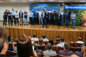 O Governador Carlos Massa Ratinho Junior lança nesta sexta-feira (17/01) o  projeto de transformação de subprodutos da agropecuária e da agroindústria em energias renováveis, no Biopark em Toledo. Serão implantadas uma usina de biometano (combustível veicular) e duas de geração de energia elétrica, a partir de dejetos suínos. Toledo, 17/01/2020 -  Foto: Geraldo Bubniak/AEN