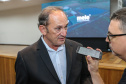 O Governador Carlos Massa Ratinho Junior lança nesta sexta-feira (17/01) o  projeto de transformação de subprodutos da agropecuária e da agroindústria em energias renováveis, no Biopark em Toledo. Serão implantadas uma usina de biometano (combustível veicular) e duas de geração de energia elétrica, a partir de dejetos suínos. Na foto, prefeito Lucio de Marchi de Toledo.Toledo, 17/01/2020 -  Foto: Geraldo Bubniak/AEN