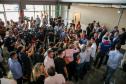 O Governador Carlos Massa Ratinho Junior lança nesta sexta-feira (17/01) o  projeto de transformação de subprodutos da agropecuária e da agroindústria em energias renováveis, no Biopark em Toledo. Serão implantadas uma usina de biometano (combustível veicular) e duas de geração de energia elétrica, a partir de dejetos suínos. Toledo, 17/01/2020 -  Foto: Geraldo Bubniak/AEN