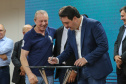 A Companhia de Saneamento do Paraná (Sanepar) vai investir R$ 152 milhões nos sistemas de água e de esgoto sanitário de Toledo, na Região Oeste. O valor será aplicado nos próximos cinco anos, conforme anúncio feito pelo governador Carlos Massa Ratinho Junior nesta sexta-feira (17), que cumpriu agenda no município. Toledo, 17/01/2020 -  Foto: Geraldo Bubniak/AEN