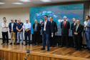 A Companhia de Saneamento do Paraná (Sanepar) vai investir R$ 152 milhões nos sistemas de água e de esgoto sanitário de Toledo, na Região Oeste. O valor será aplicado nos próximos cinco anos, conforme anúncio feito pelo governador Carlos Massa Ratinho Junior nesta sexta-feira (17), que cumpriu agenda no município. Toledo, 17/01/2020 -  Foto: Geraldo Bubniak/AEN
