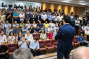 A Companhia de Saneamento do Paraná (Sanepar) vai investir R$ 152 milhões nos sistemas de água e de esgoto sanitário de Toledo, na Região Oeste. O valor será aplicado nos próximos cinco anos, conforme anúncio feito pelo governador Carlos Massa Ratinho Junior nesta sexta-feira (17), que cumpriu agenda no município. Toledo, 17/01/2020 -  Foto: Geraldo Bubniak/AEN