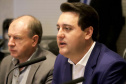 O governador Carlos Massa Ratinho Junior participa da reunião do secretariado.
Curitiba, 21-01-20.
Foto: Arnaldo Alves / AEN.


