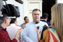 O governador Carlos Massa Ratinho Junior participa da reunião do secretariado. N/F: secretário de Saúde, Beto Preto.
Curitiba, 21-01-20.
Foto: Arnaldo Alves / AEN.


