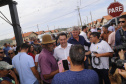 O governador Carlos Massa Ratinho Junior entrega 200 casas a famílias de Jaguariaíva.  Foto: Gilson Abreu/AEN