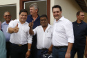 O governador Carlos Massa Ratinho Junior entrega 200 casas a famílias de Jaguariaíva.  Foto: Gilson Abreu/AEN