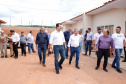O governador Carlos Massa Ratinho Junior entrega  200 casas a famílias de Jaguariaíva. 