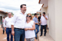 O governador Carlos Massa Ratinho Junior entrega  200 casas a famílias de Jaguariaíva. 
