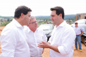 O governador Carlos Massa Ratinho Junior entrega  200 casas a famílias de Jaguariaíva. 