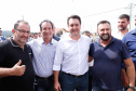 O governador Carlos Massa Ratinho Junior entrega  200 casas a famílias de Jaguariaíva. 