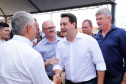 O governador Carlos Massa Ratinho Junior entrega  200 casas a famílias de Jaguariaíva. 