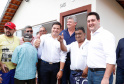 O governador Carlos Massa Ratinho Junior entrega  200 casas a famílias de Jaguariaíva. 