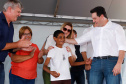 O governador Carlos Massa Ratinho Junior entrega  200 casas a famílias de Jaguariaíva. 